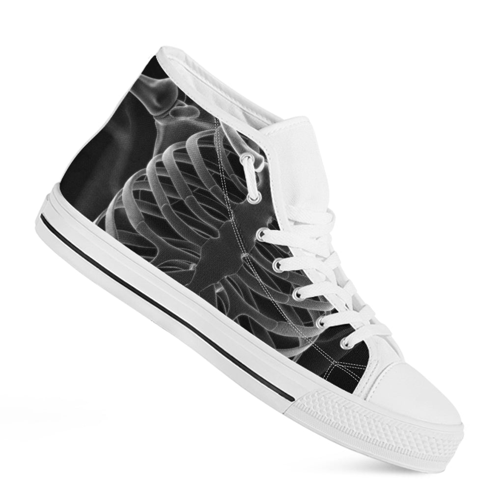 Radiologist X-Ray Film Print White High Top Shoes