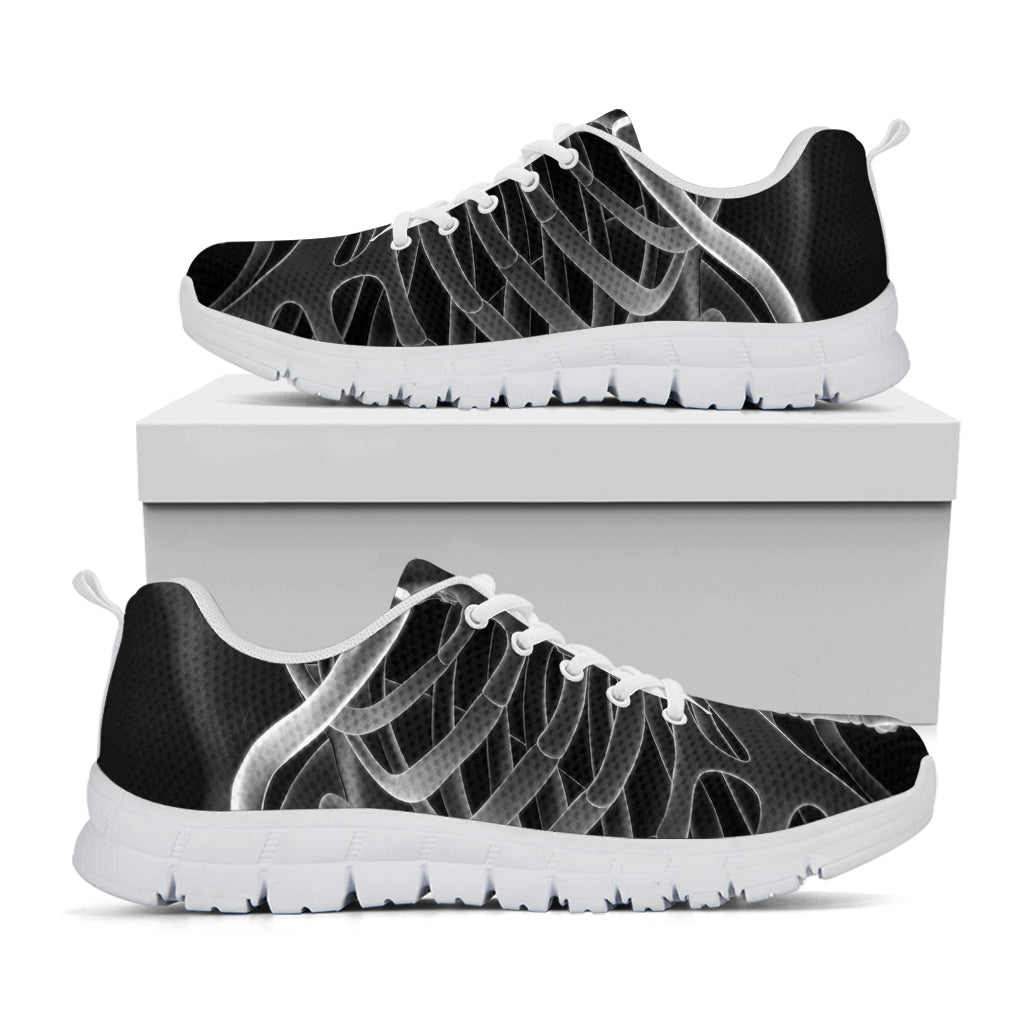 Radiologist X-Ray Film Print White Sneakers