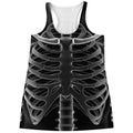 Radiologist X-Ray Film Print Women's Racerback Tank Top