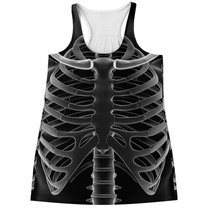 Radiologist X-Ray Film Print Women's Racerback Tank Top