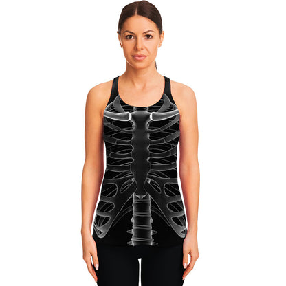 Radiologist X-Ray Film Print Women's Racerback Tank Top