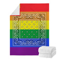 Rainbow Bandana Blanket