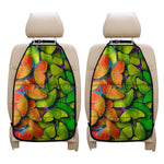 Rainbow Butterfly Pattern Print Car Seat Organizers