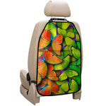 Rainbow Butterfly Pattern Print Car Seat Organizers