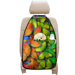 Rainbow Butterfly Pattern Print Car Seat Organizers