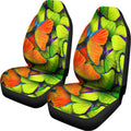 Rainbow Butterfly Pattern Print Universal Fit Car Seat Covers