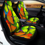 Rainbow Butterfly Pattern Print Universal Fit Car Seat Covers