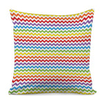 Rainbow Chevron Pattern Print Pillow Cover
