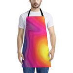 Rainbow Flow Print Apron