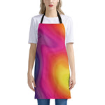Rainbow Flow Print Apron