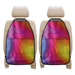 Rainbow Flow Print Car Seat Organizers