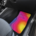 Rainbow Flow Print Front and Back Car Floor Mats
