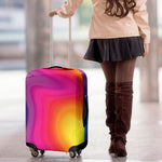 Rainbow Flow Print Luggage Cover