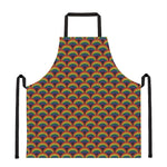 Rainbow Gay Pride Pattern Print Apron
