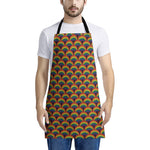 Rainbow Gay Pride Pattern Print Apron