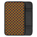 Rainbow Gay Pride Pattern Print Car Center Console Cover