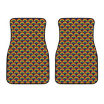 Rainbow Gay Pride Pattern Print Front Car Floor Mats