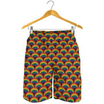 Rainbow Gay Pride Pattern Print Men's Shorts