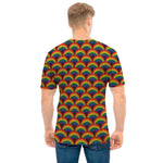 Rainbow Gay Pride Pattern Print Men's T-Shirt