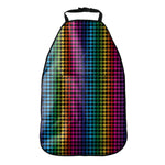 Rainbow Gay Pride Zigzag Pattern Print Car Seat Organizers