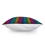 Rainbow Gay Pride Zigzag Pattern Print Pillow Cover