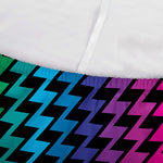 Rainbow Gay Pride Zigzag Pattern Print Sofa Cover