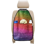 Rainbow Glitter Artwork Print (NOT Real Glitter) Car Seat Organizers