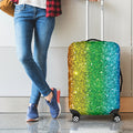Rainbow (NOT Real) Glitter Print Luggage Cover