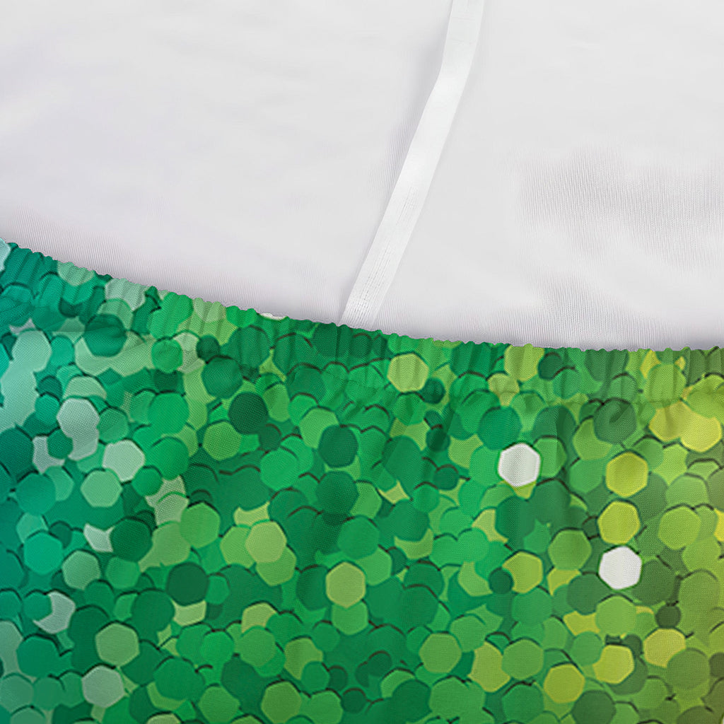 Rainbow Glitter Print (NOT Real Glitter) Sofa Cover
