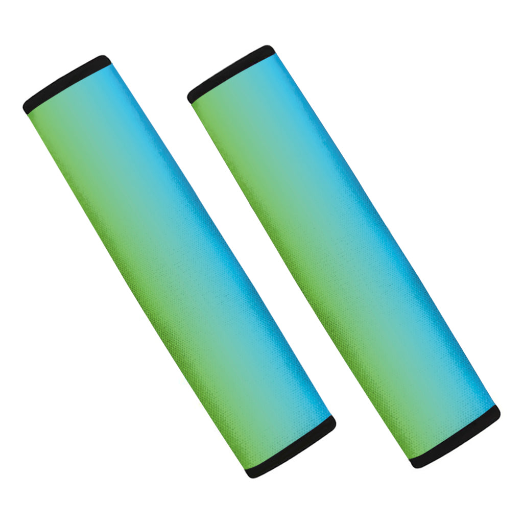 Rainbow Gradient Print Car Seat Belt Covers