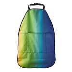 Rainbow Gradient Print Car Seat Organizers