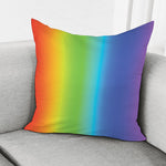 Rainbow Gradient Print Pillow Cover