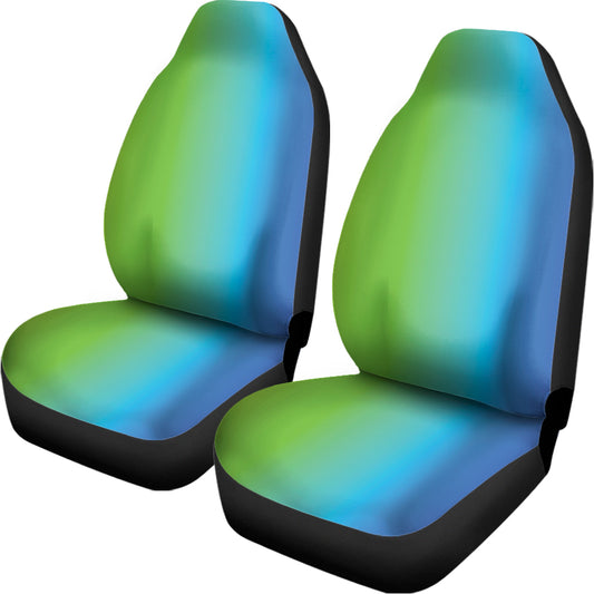 Rainbow Gradient Print Universal Fit Car Seat Covers