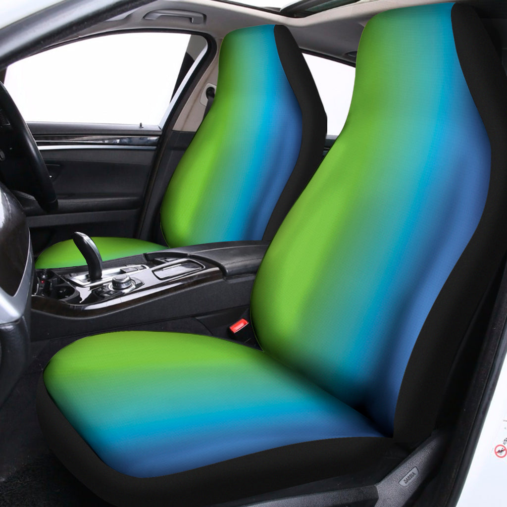 Rainbow Gradient Print Universal Fit Car Seat Covers