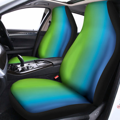 Rainbow Gradient Print Universal Fit Car Seat Covers