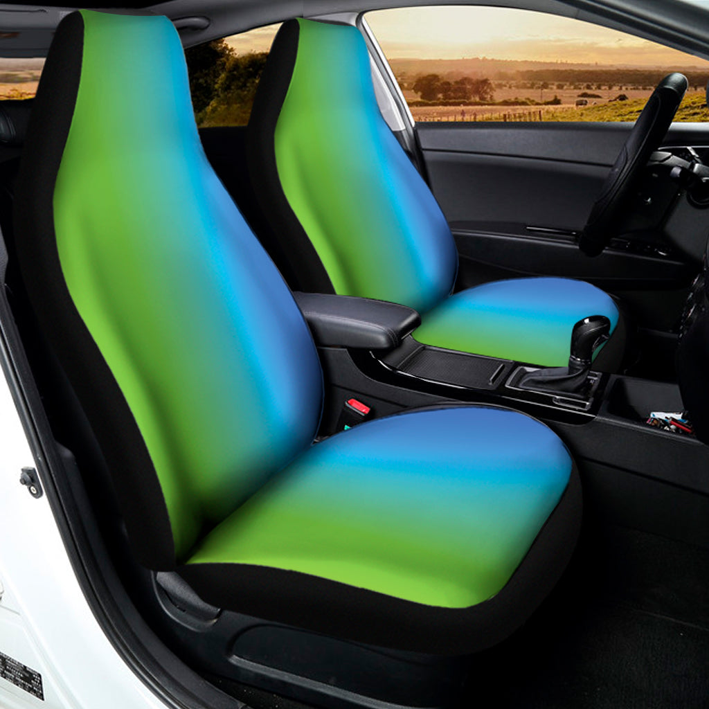 Rainbow Gradient Print Universal Fit Car Seat Covers