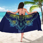Rainbow Indian Elephant Print Beach Sarong Wrap
