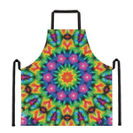 Rainbow Kaleidoscope Print Apron