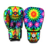 Rainbow Kaleidoscope Print Boxing Gloves