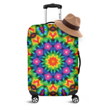 Rainbow Kaleidoscope Print Luggage Cover