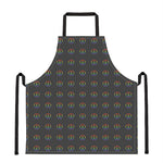 Rainbow LGBT Peace Sign Pattern Print Apron