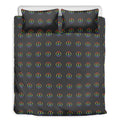 Rainbow LGBT Peace Sign Pattern Print Duvet Cover Bedding Set