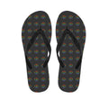 Rainbow LGBT Peace Sign Pattern Print Flip Flops