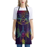 Rainbow Native Dream Catcher Print Apron