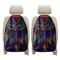 Rainbow Native Dream Catcher Print Car Seat Organizers