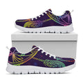 Rainbow Native Dream Catcher Print White Running Shoes
