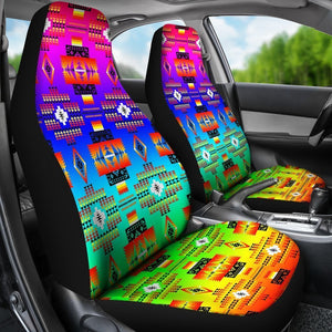 Rainbow Native Universal Fit Car Seat Covers GearFrost