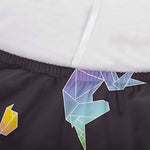 Rainbow Origami Unicorn Pattern Print Sofa Cover