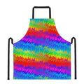 Rainbow Palm Tree Pattern Print Apron