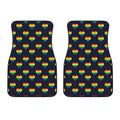 Rainbow Pixel 8-Bit LGBT Pride Heart Front Car Floor Mats